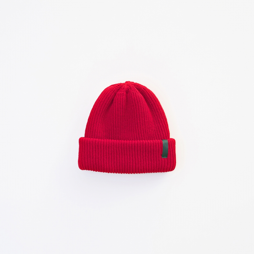 VICTIM×CA4LA / COLOR KNIT CAP *レッド*