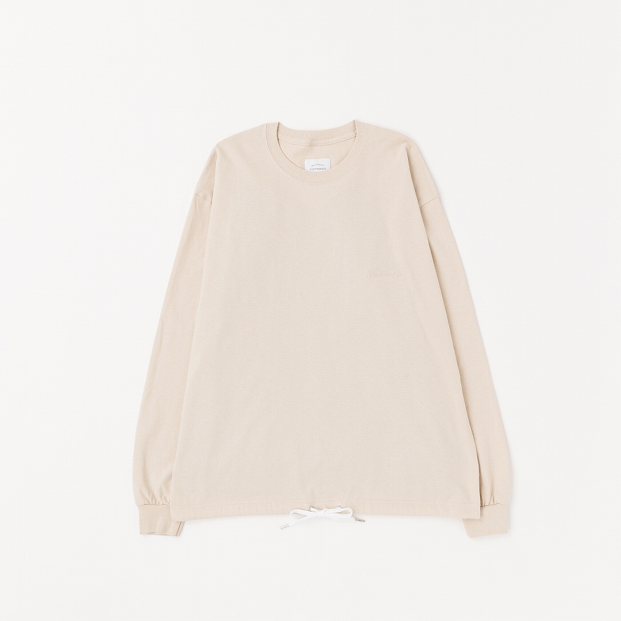 L/S BIG TEE *ベージュ*