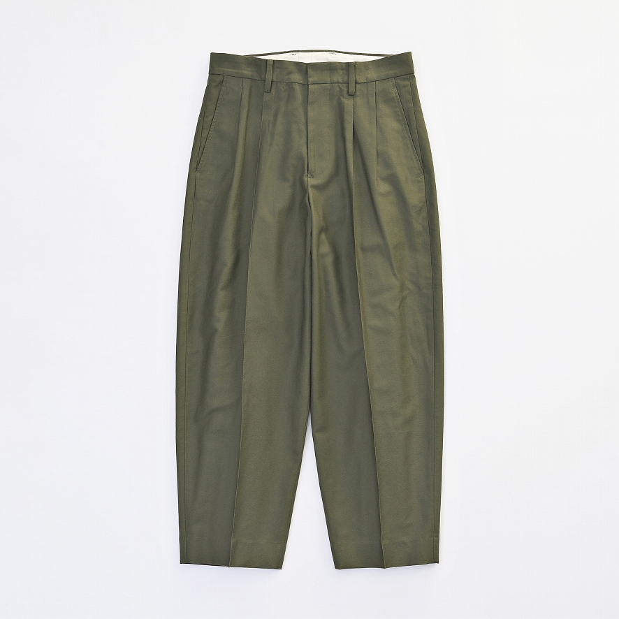 WIDE CHINO PANTS *オリーブ*