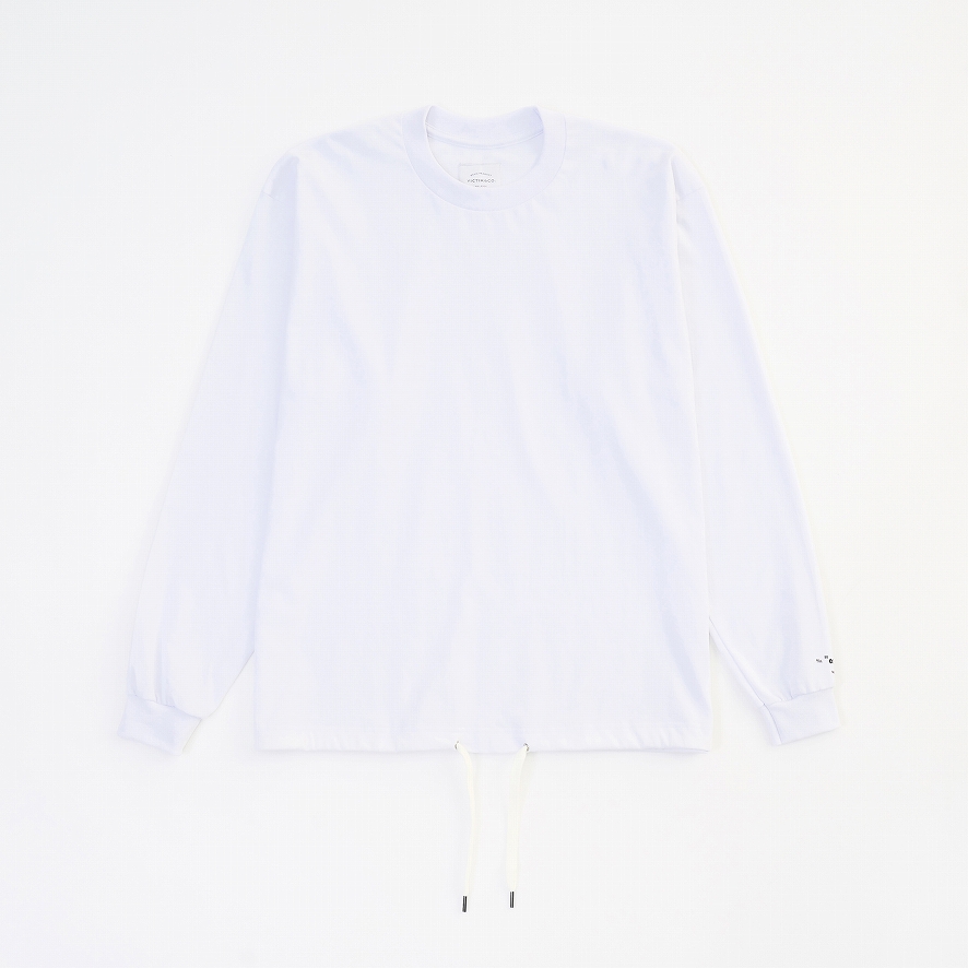 L/S WIDE CUTSEWN *ホワイト*