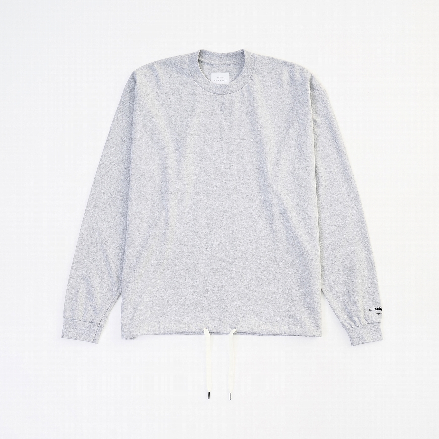 L/S WIDE CUTSEWN *グレー*