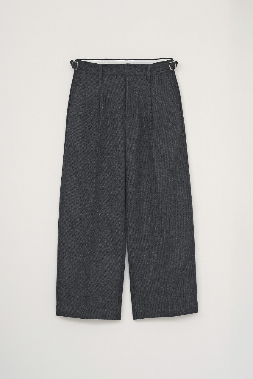 WOOL BUGGY SLACKS / C.GRAY