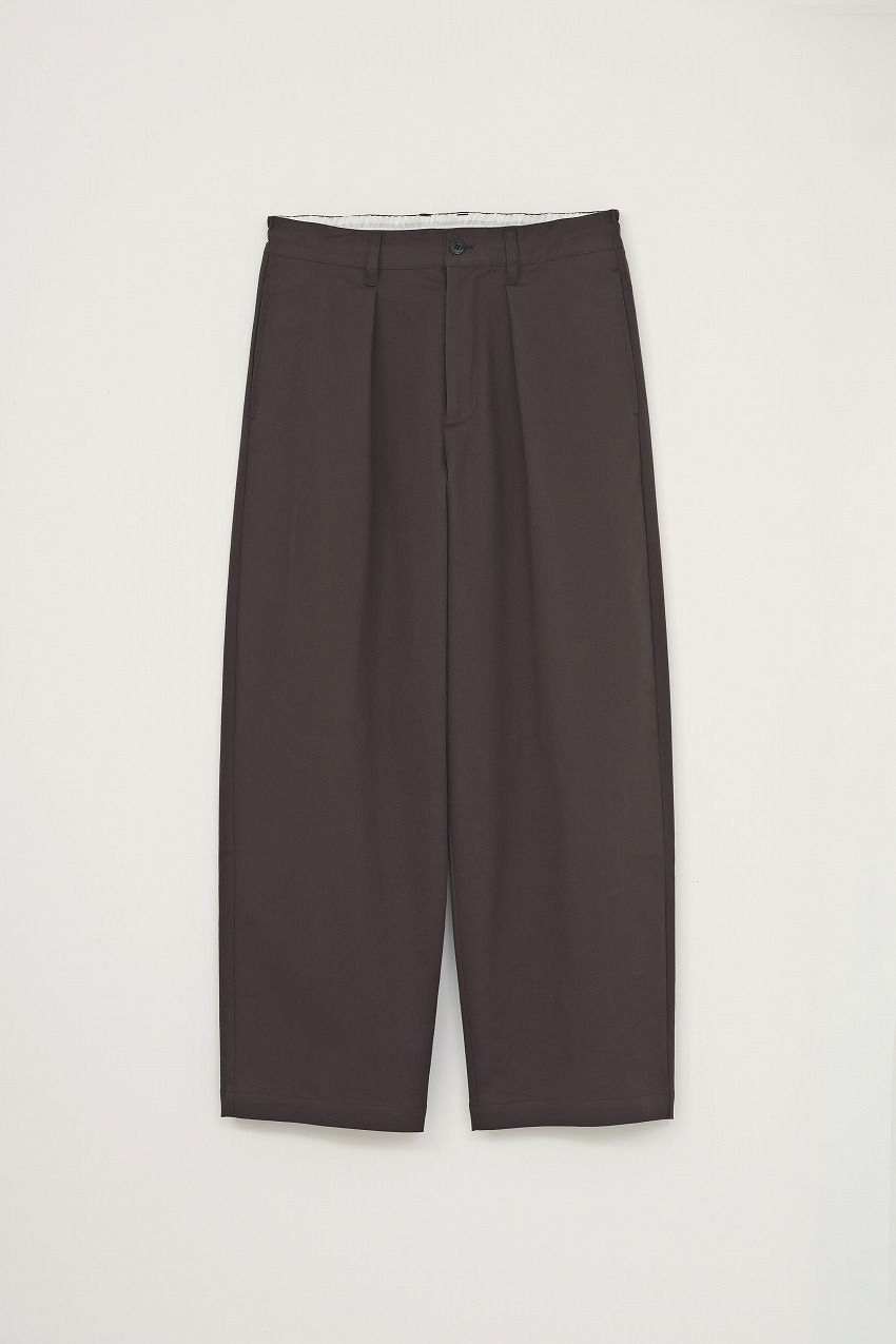 EASY CHINO SLACKS / BROWN
