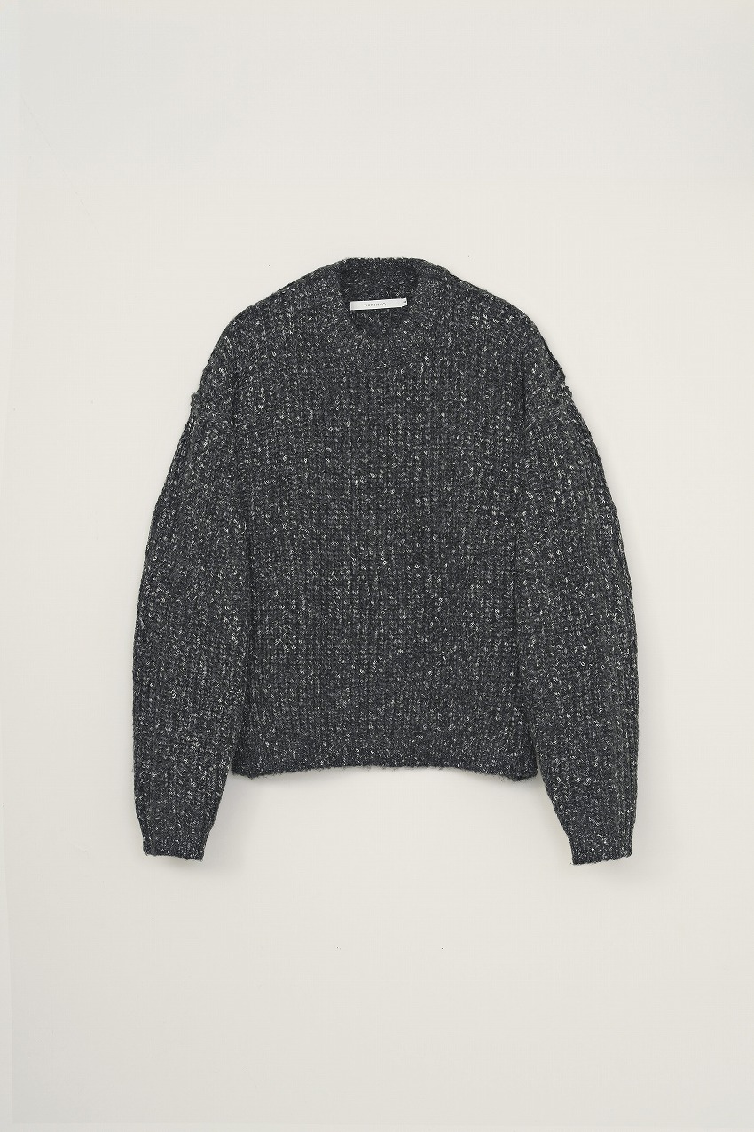 MIX KNIT / BLACK