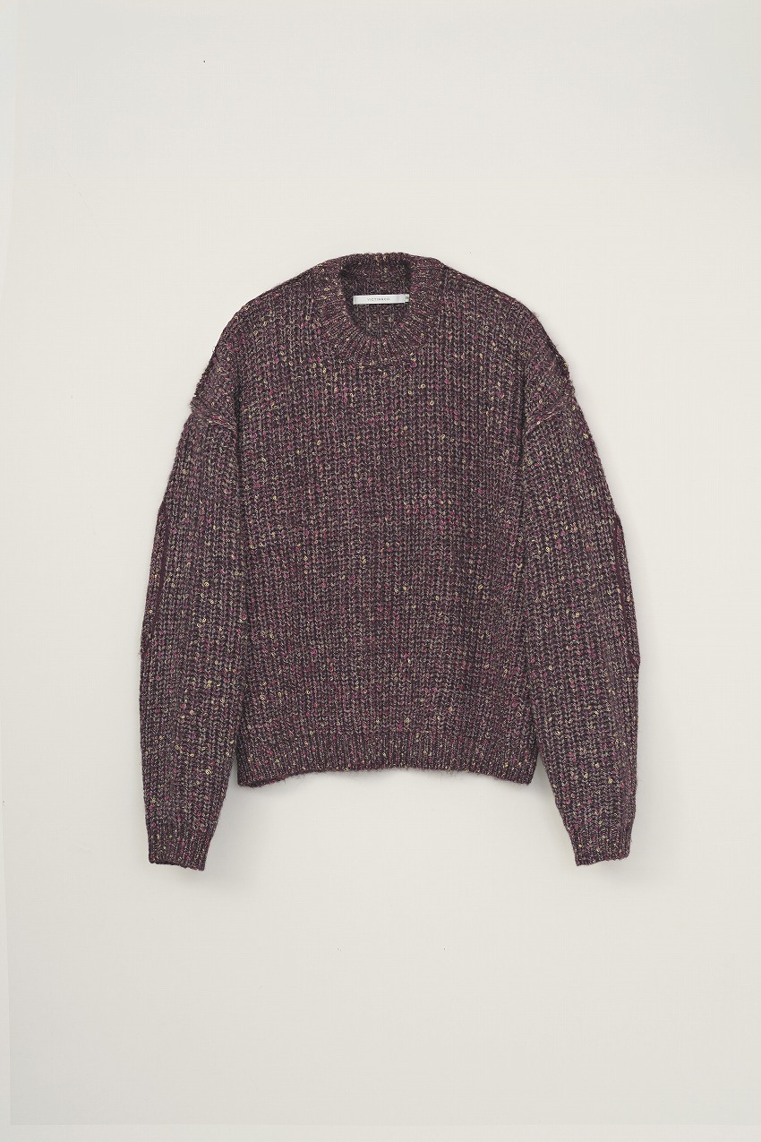 MIX KNIT / PURPLE