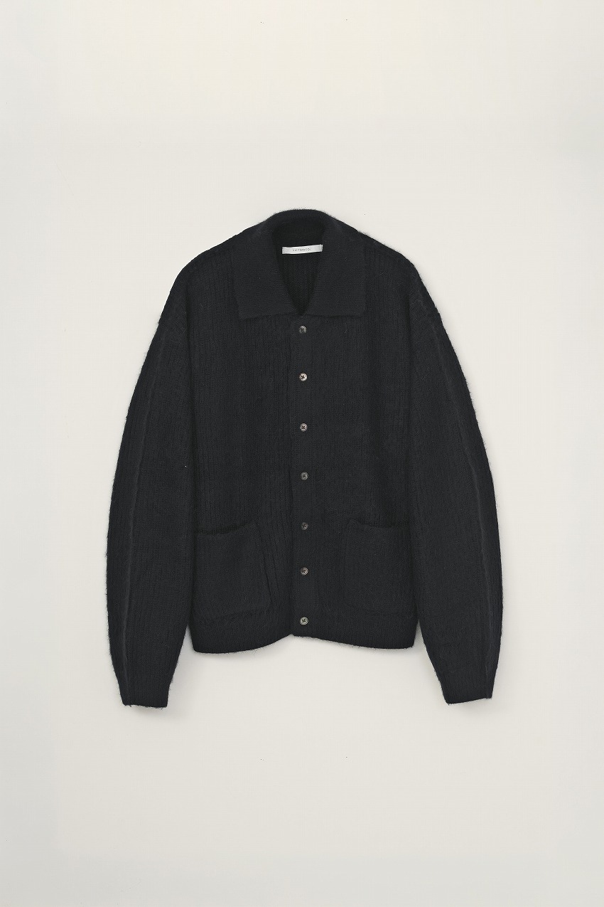 RACCON CARDIGAN / BLACK