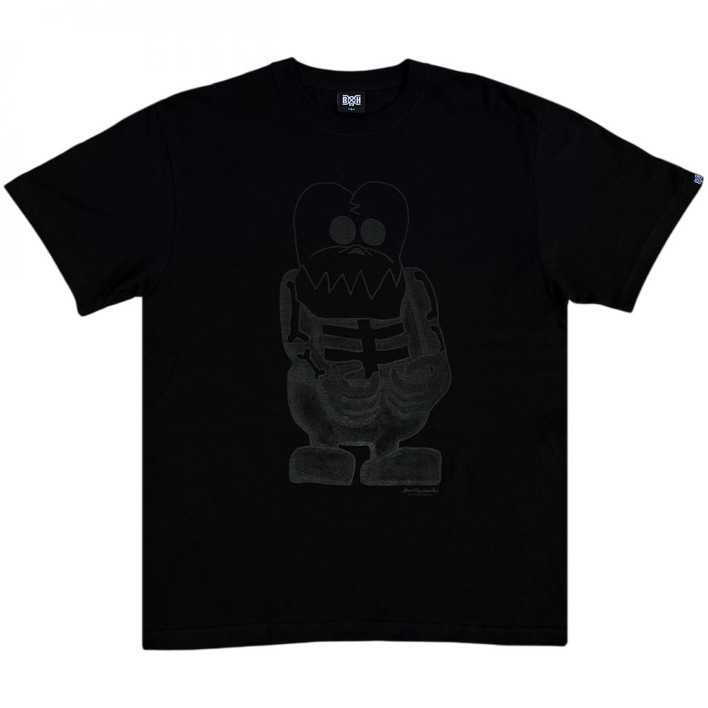 BxH SKULL-KUN 1997 Tee BLACK/BLACK