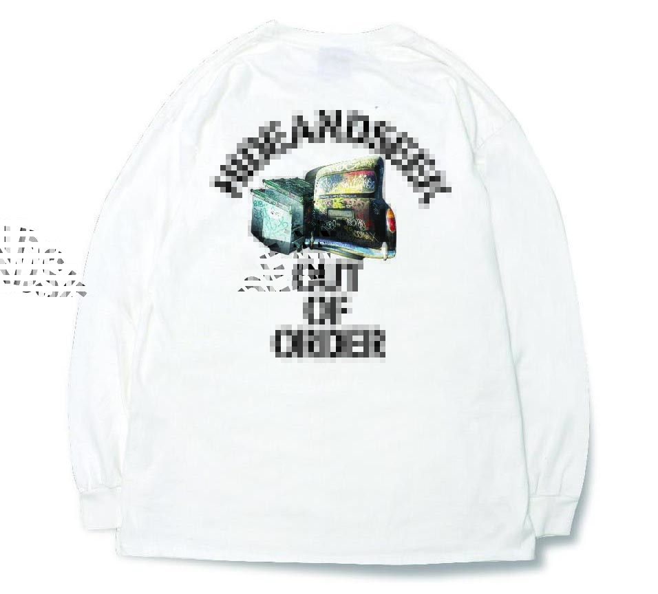 Out Of Order L/S Tee *WHITE*