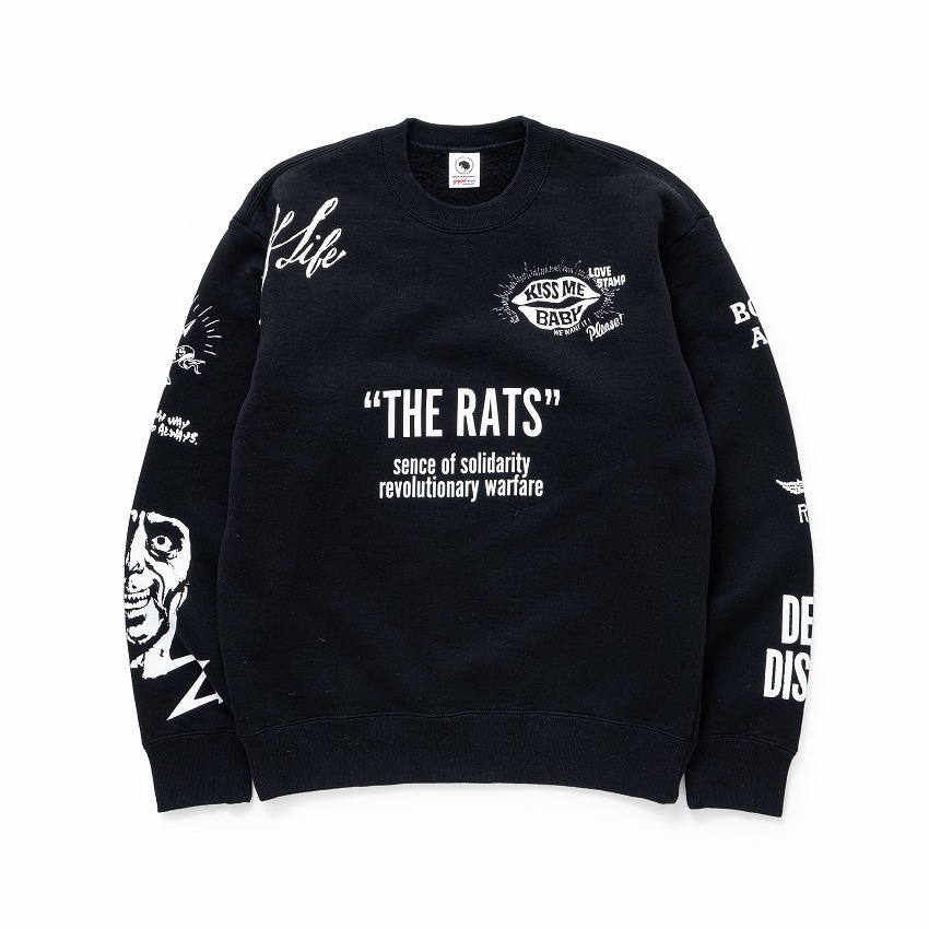 CRAZY CREW NECK SWEAT