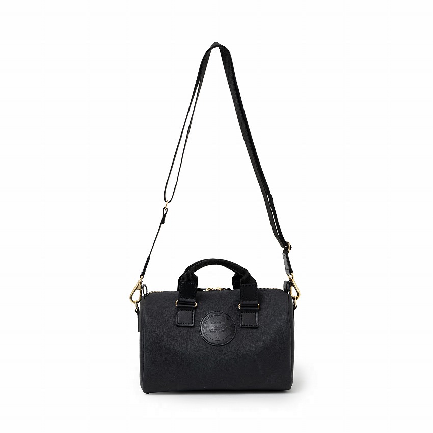 SYNTHETIC LEATHER MINI BOSTON BAG
