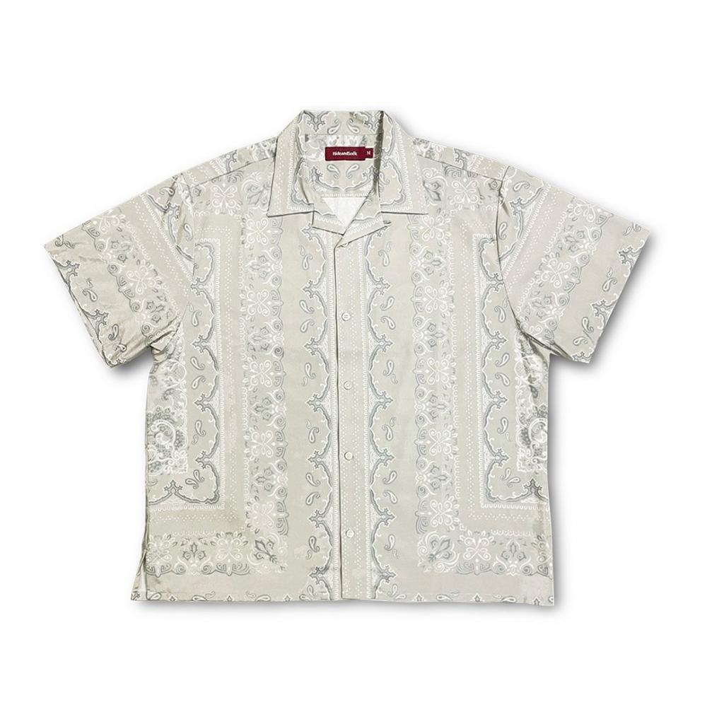 Bandana Pattern S/S Shirt *カーキ*