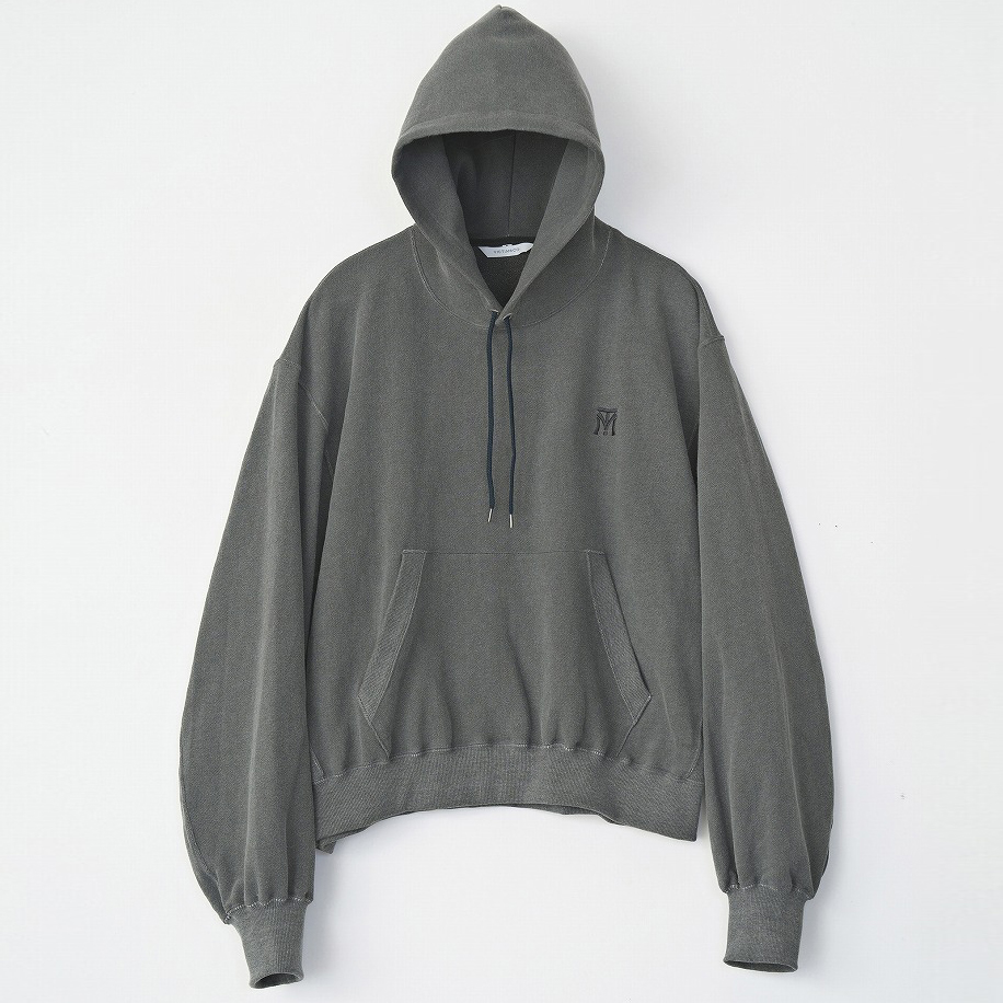 VINTAGE EFFECT SHORT PARKA *ブラック*