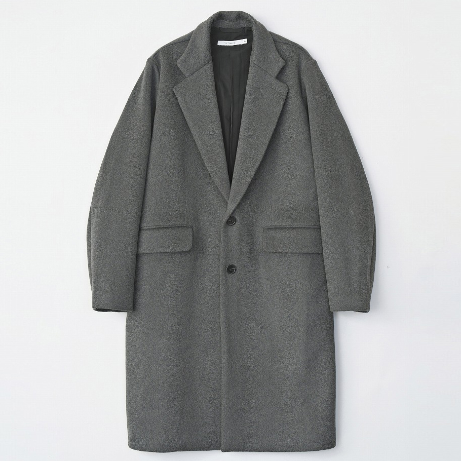 CHESTERFIELD COAT *グレー*