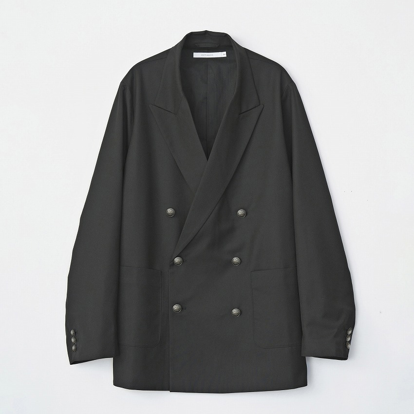 DOUBLE BRESTED JACKET *ブラック*