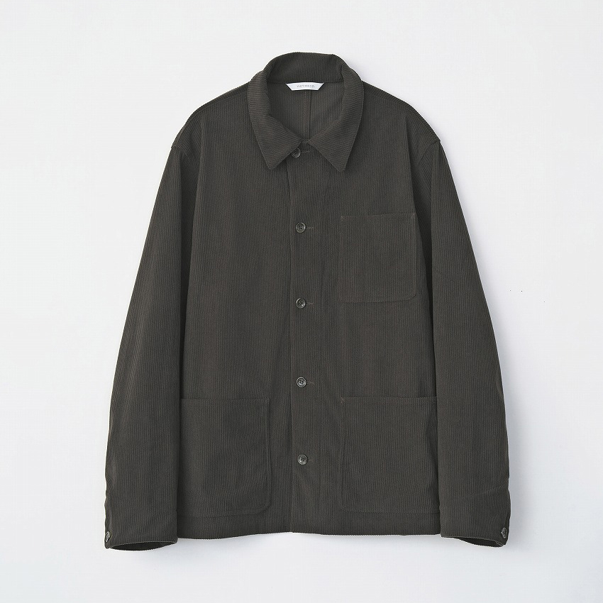 CORDUROY COVERALL JACKET *ブラウン*