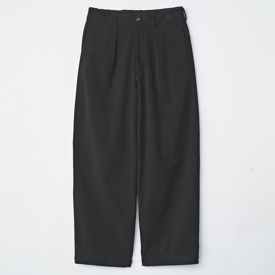 CORDUROY EASY PANTS *ブラック*