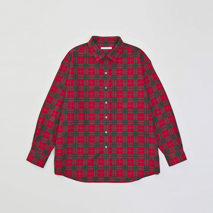 BIG CHECK SHIRTS *レッド*