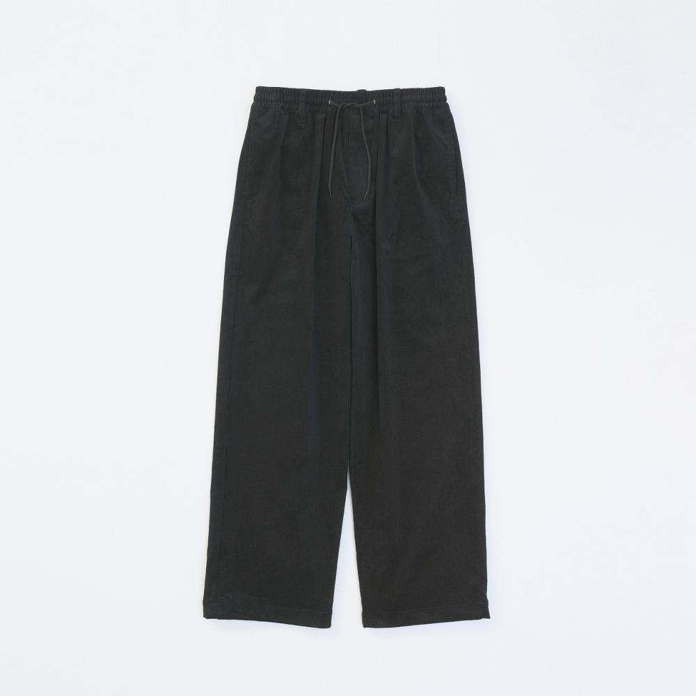 CORDUROY EASY PANTS *ブラック*