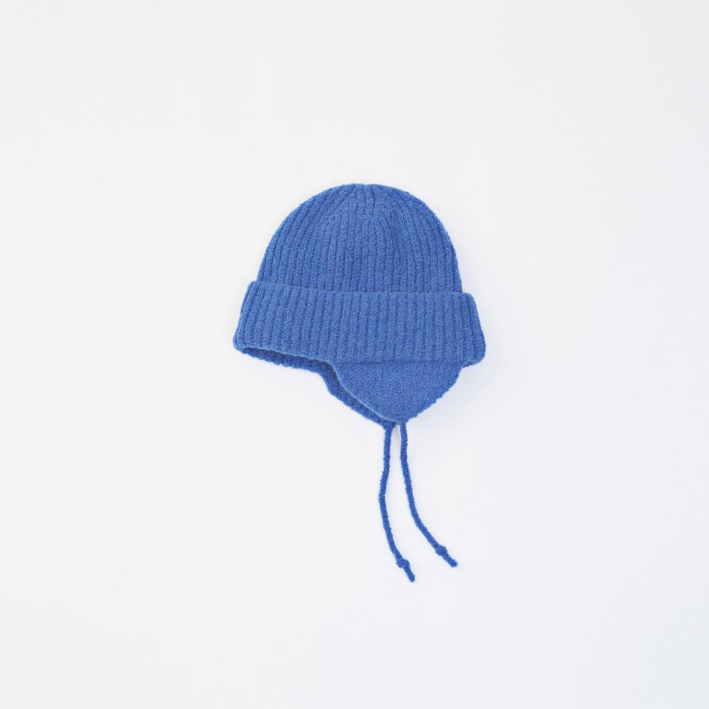 ×CA4LA / EAR FLAP KNIT CAP *ブルー*