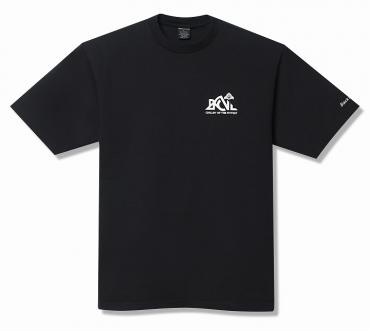BACK CHANNELxPRILLMAL OUTDOOR LOGO T / BALCK 