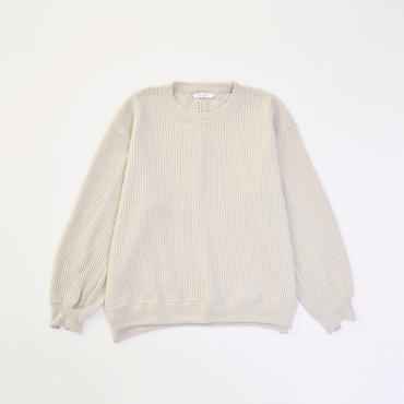 BIG WAFFLE KNIT *オフホワイト*