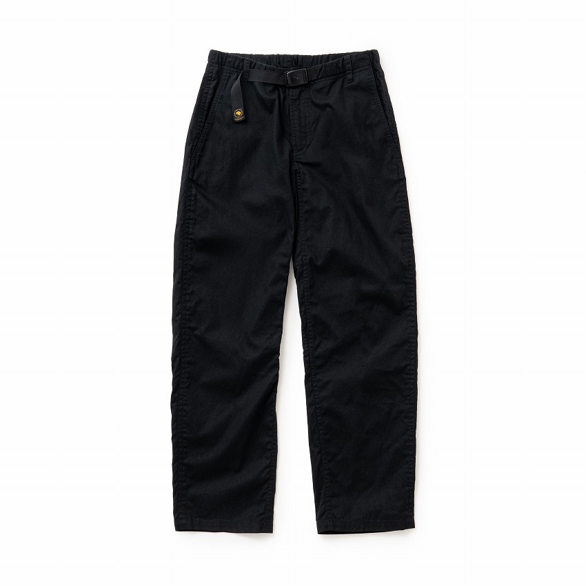 COTTON EASY PANTS / BLACK