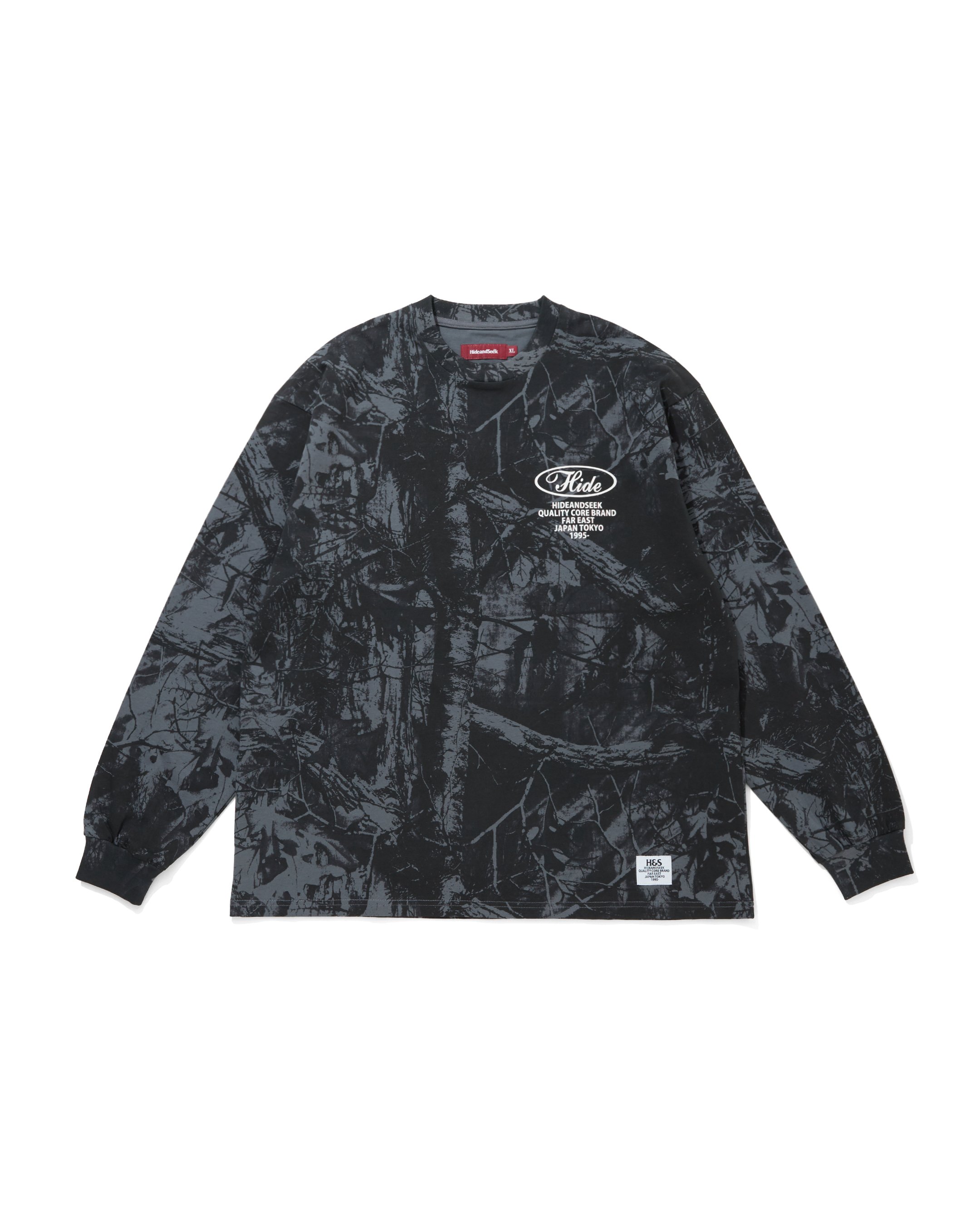 Camo L/S Tee / Realtree BLK