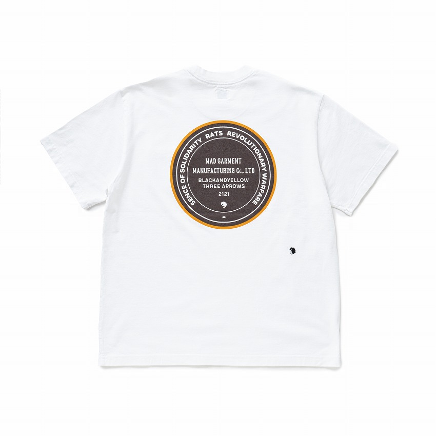 CIRCLE MGM POCKET TEE *ホワイト*