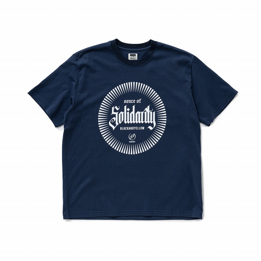 SOLIDARITY TEE *ネイビー*