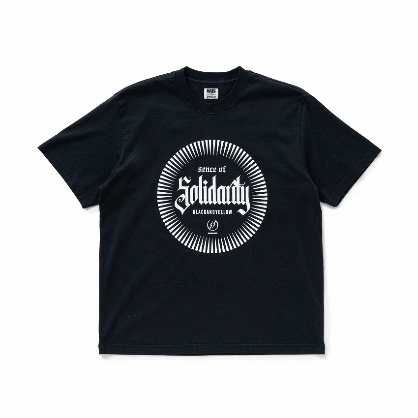 SOLIDARITY TEE *ブラック*
