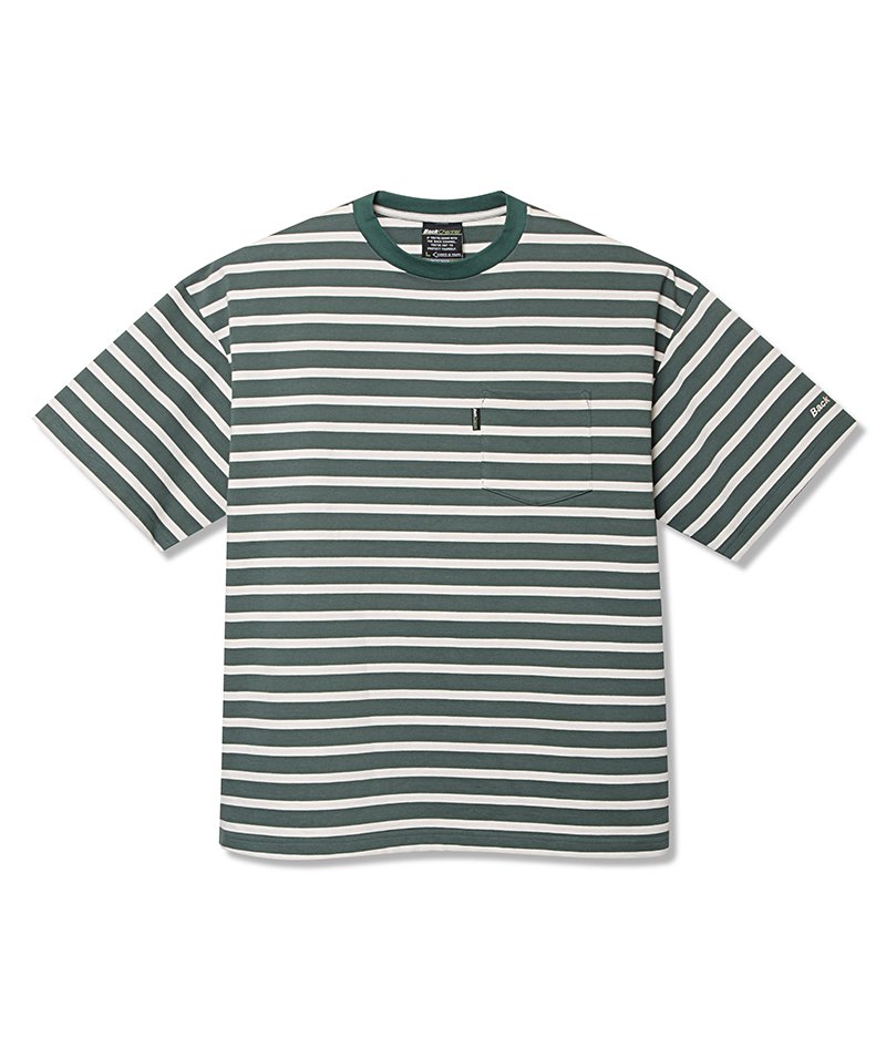 WIDE BORDER T / GREEN