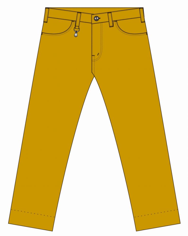 CORDUROY ROSE PANTS *マスタード*