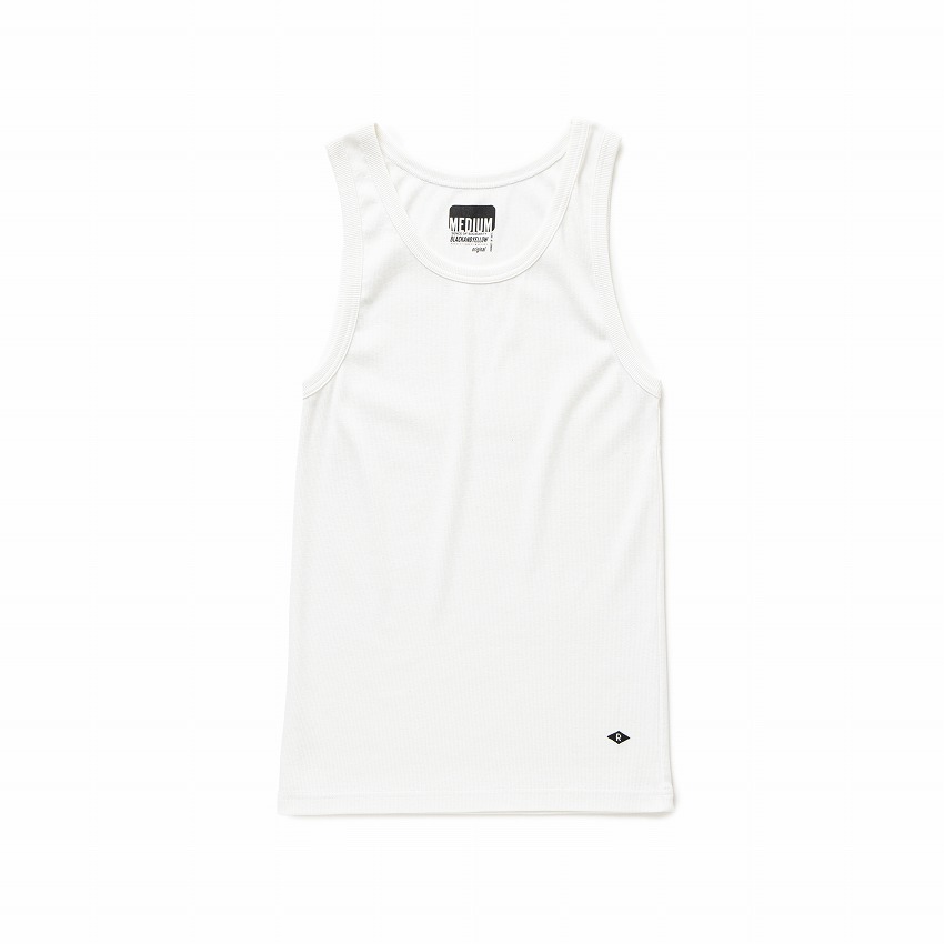 TANK TOP *ホワイト×ブラック*