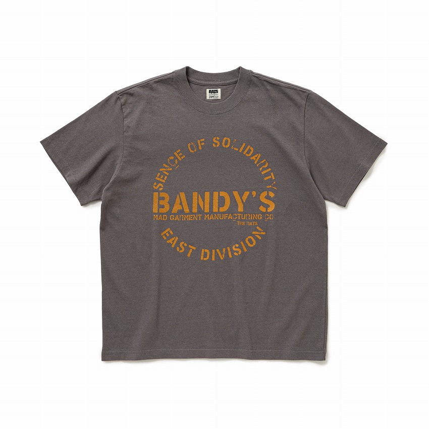 STAMP LOGO TEE *グレー*