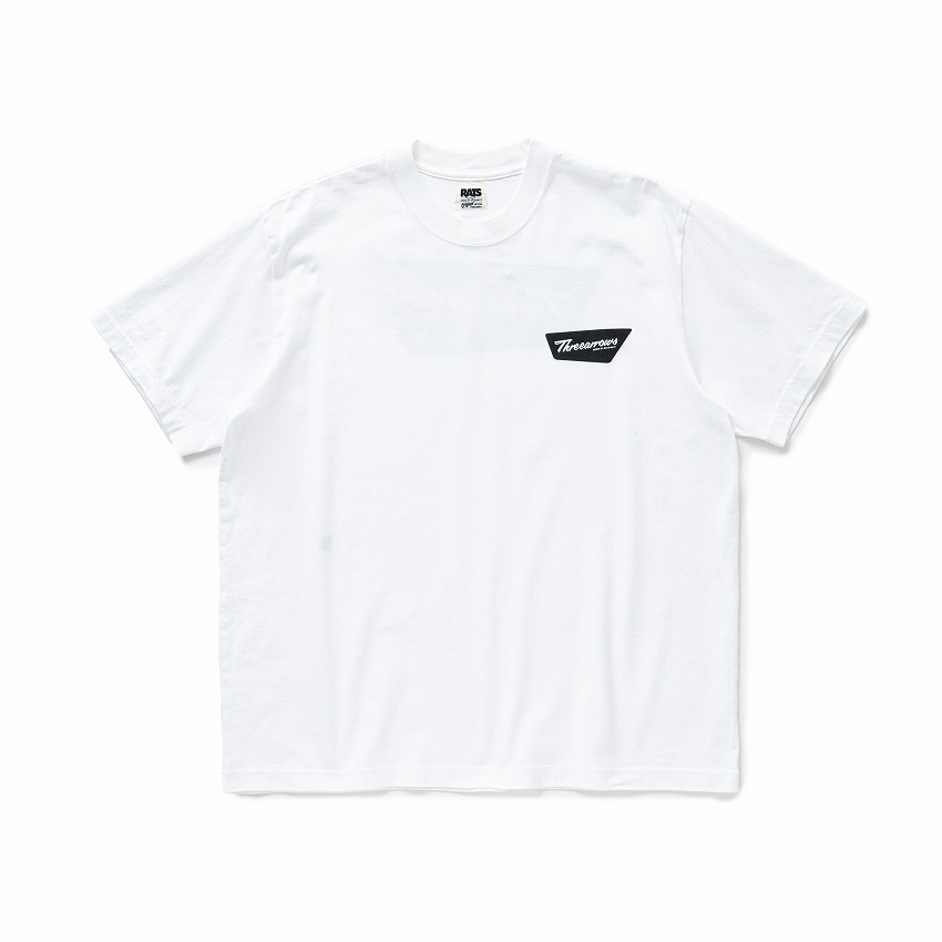 THREE ARROWS TEE *ホワイト×ブラック*