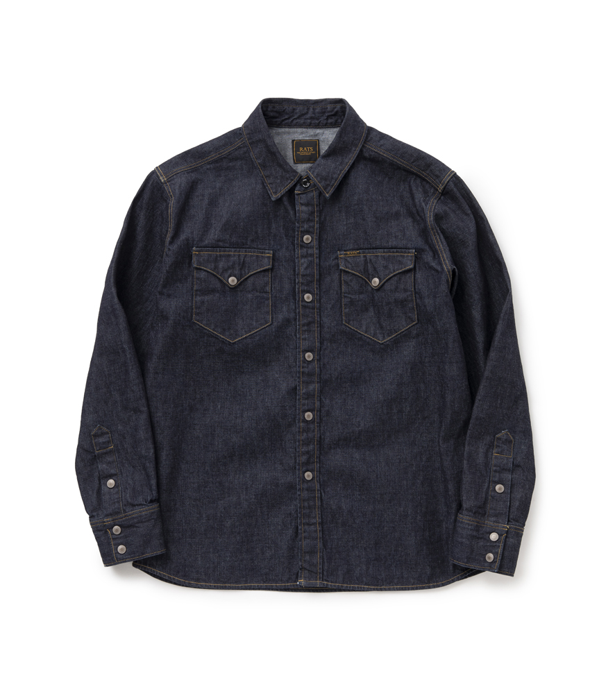 DENIM SHIRT *インディゴ*