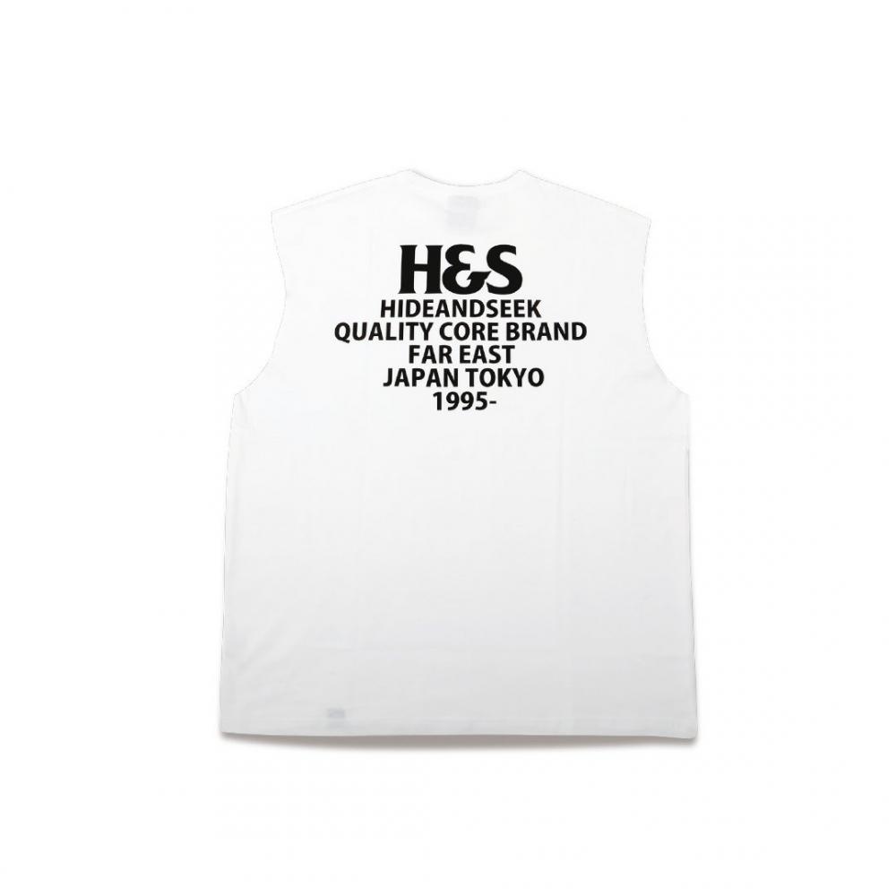 H&S Logo Sleeveless Tee *ホワイト*