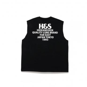 H&S Logo Sleeveless Tee *ブラック*
