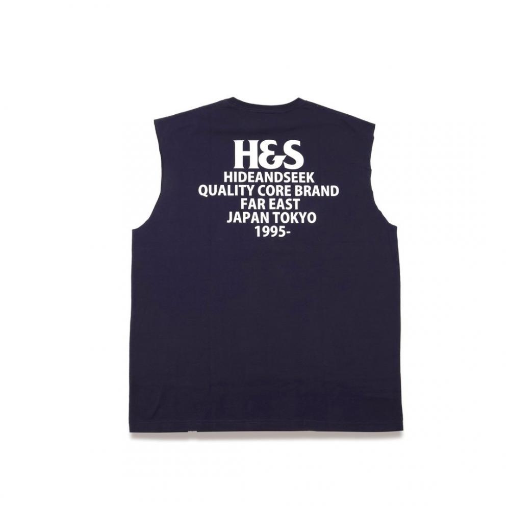 H&S Logo Sleeveless Tee *ネイビー*