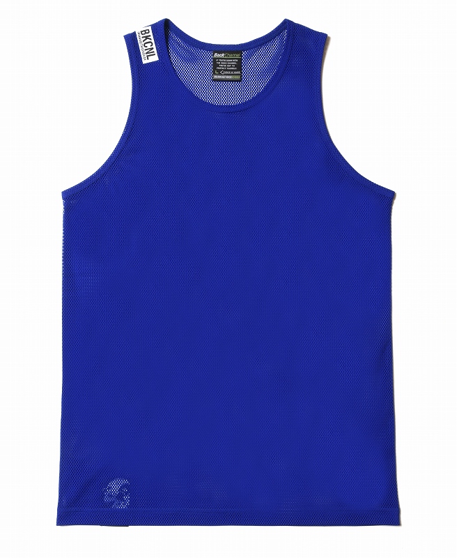 MESH TANK TOP / BLUE