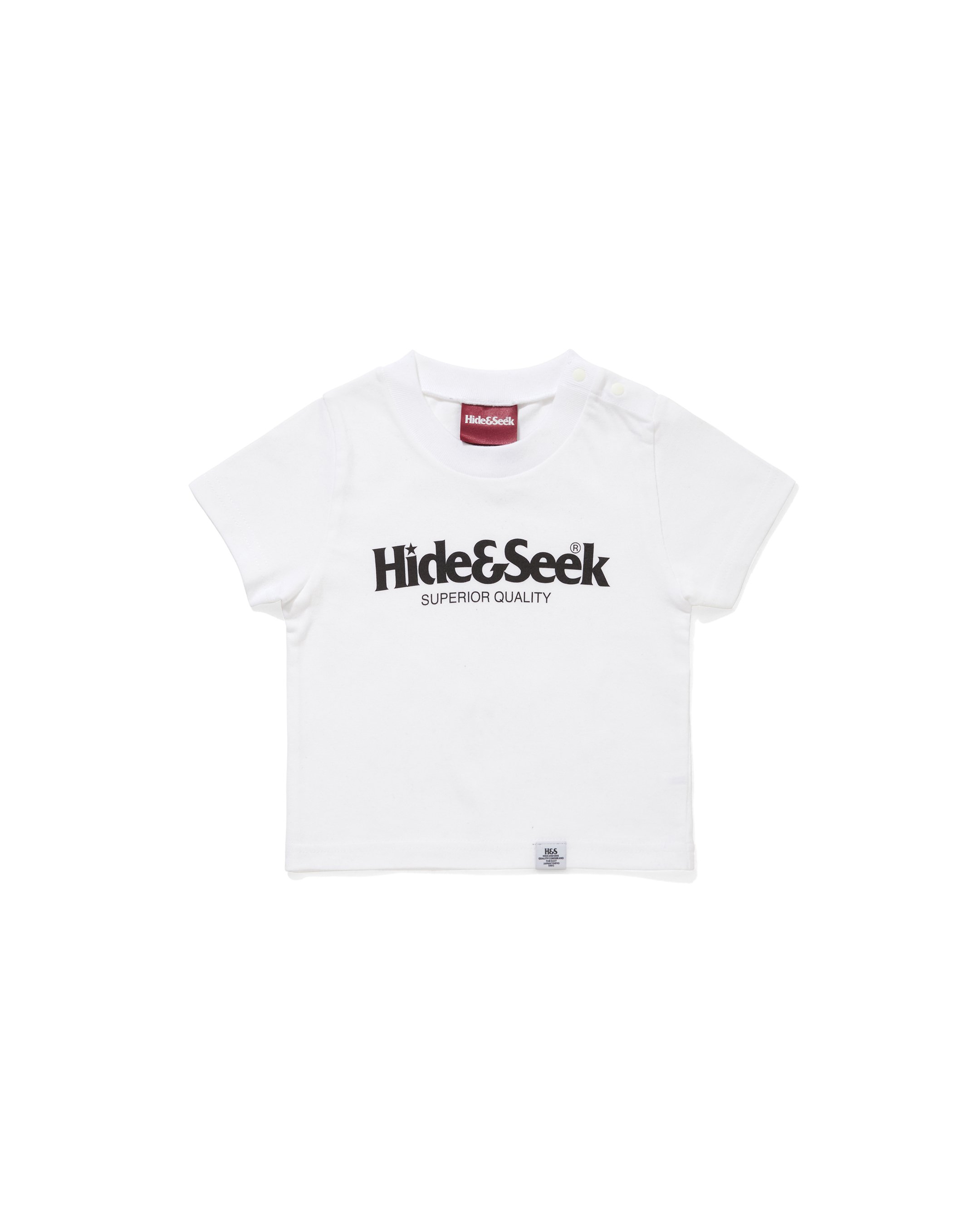 Logo Kids S/S Tee / WHITE