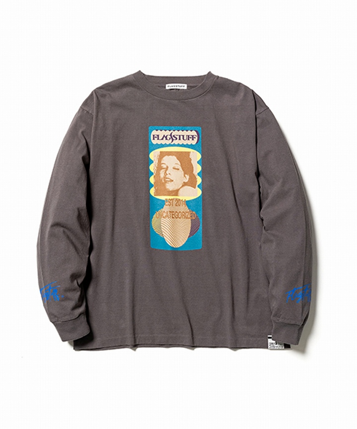 "2014" L/S Tee *グレー*