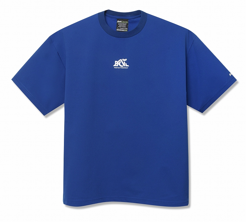 MINI OUTDOOR LOGO STRETCH T / BLUE