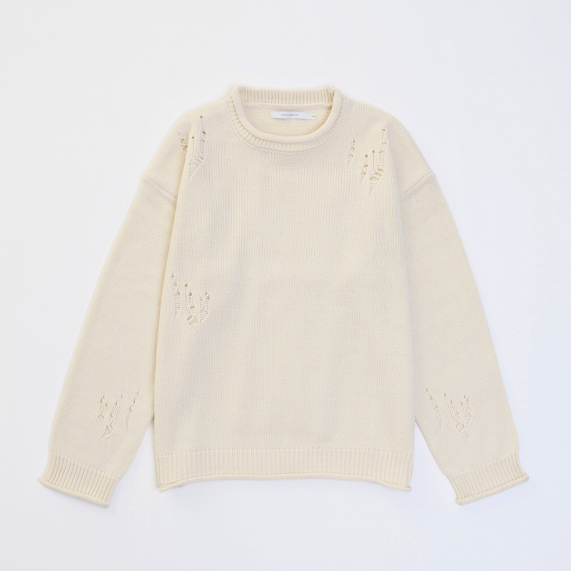 DAMEGE KNIT *オフホワイト*