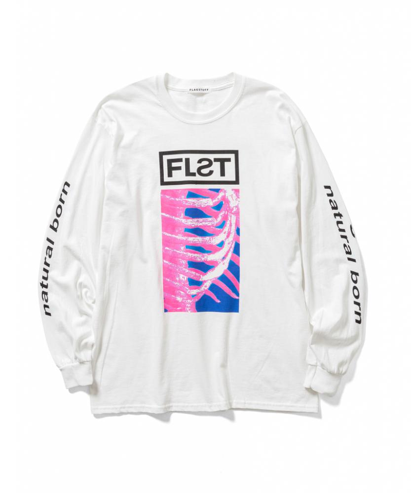 "Bone" L/S Tee *ホワイト*