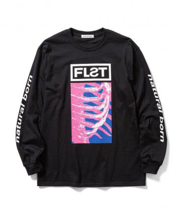"Bone" L/S Tee *ブラック*
