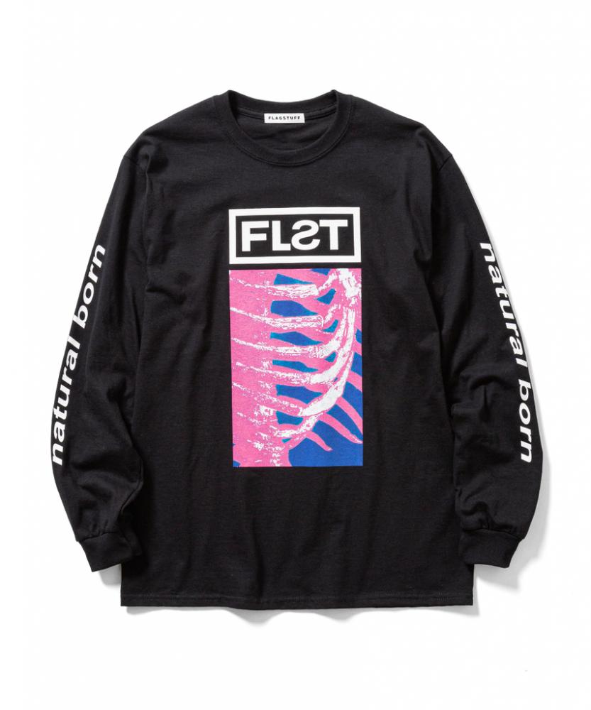 "Bone" L/S Tee *ブラック*
