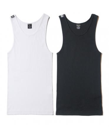 2P TANK TOP *ブラック*
