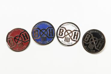 BxH CIRCLE PINS *ブルー*