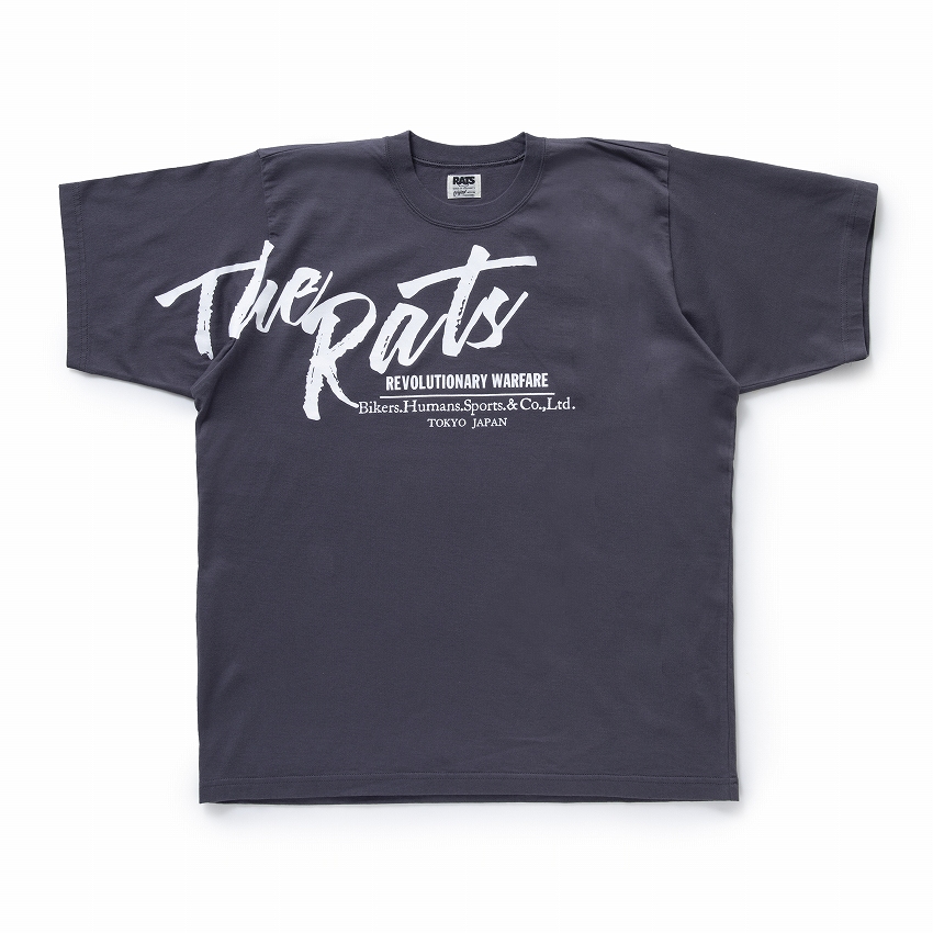 SCRIPT BIG LOGO TEE  *GRAY*